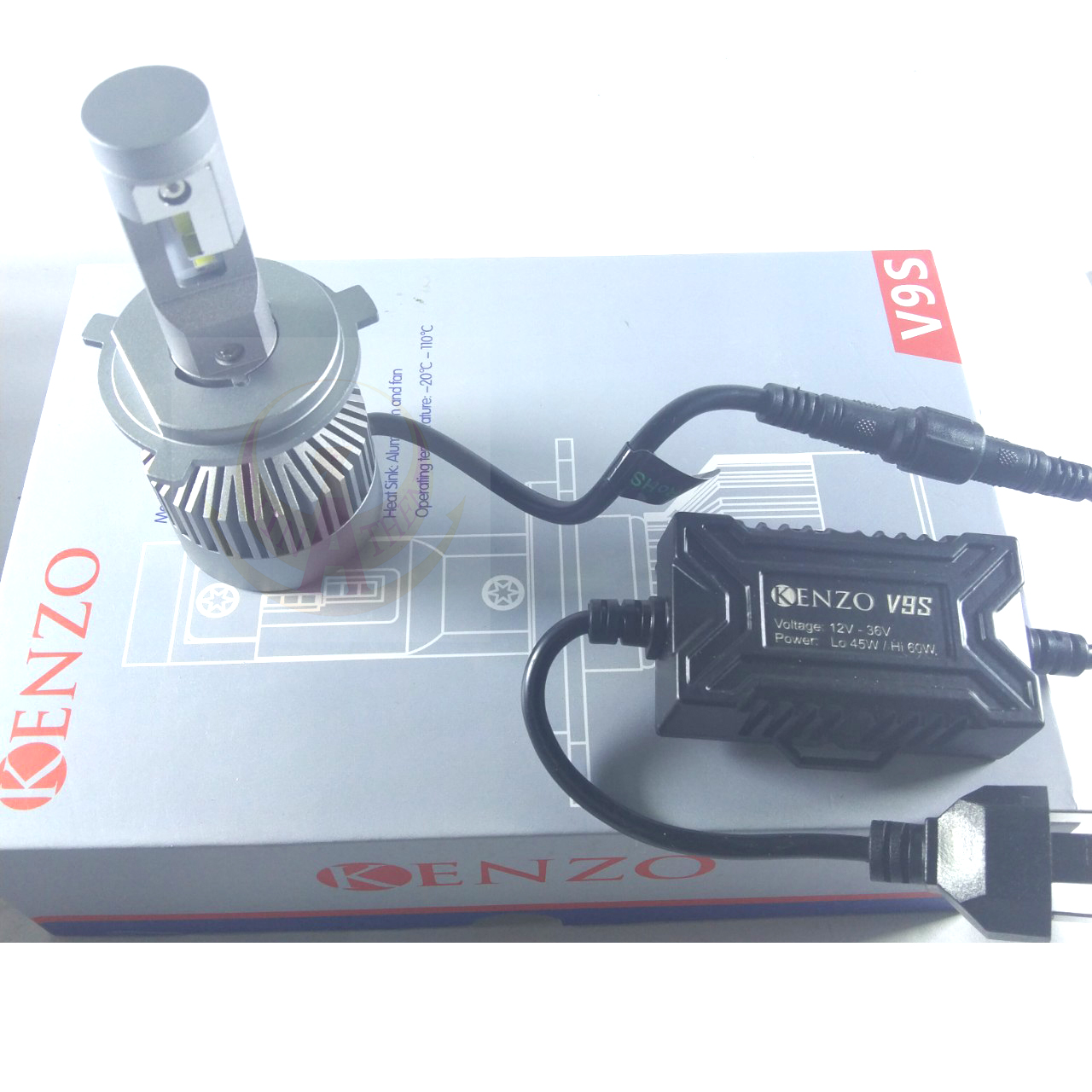 Đèn Pha Led Kenzo V9S Chính Hãng 2022 2023