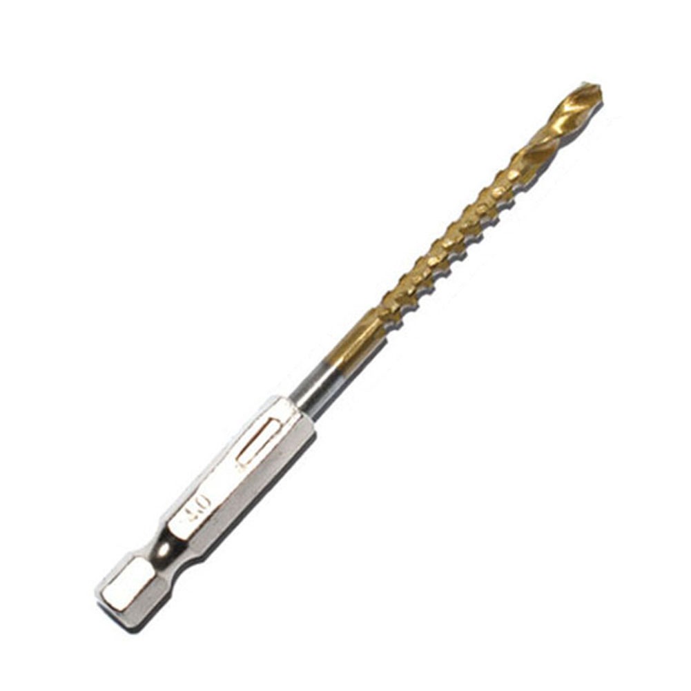 1Pcs Multifunction Hss Drill Bits Hex Shank Metal Titanium Auger Punch Tools More Efficient Drilling