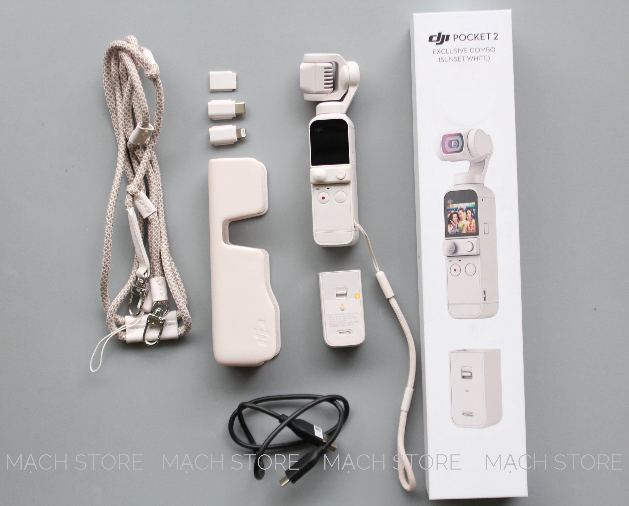 DJI OSMO POCKET 2 EXCLUSIVE COMBO SUNSET WHITE