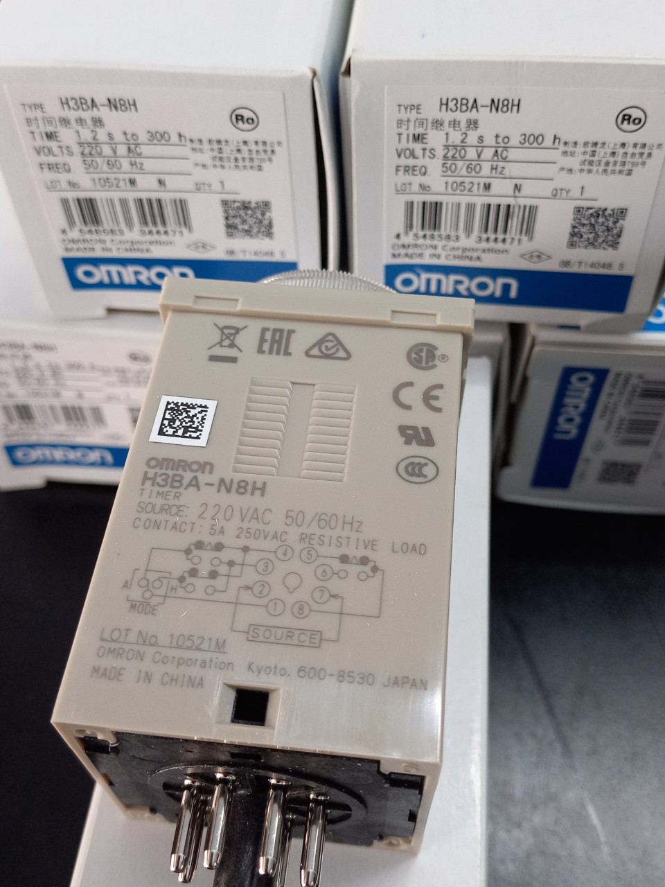 Bộ đặt thời gian H3BA-N8H AC220