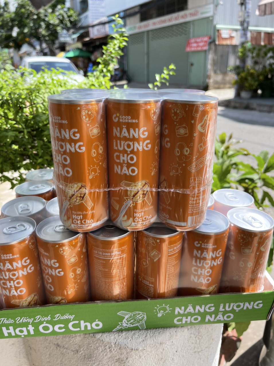 sữa hạt óc chó 240ml thùng 24 lon