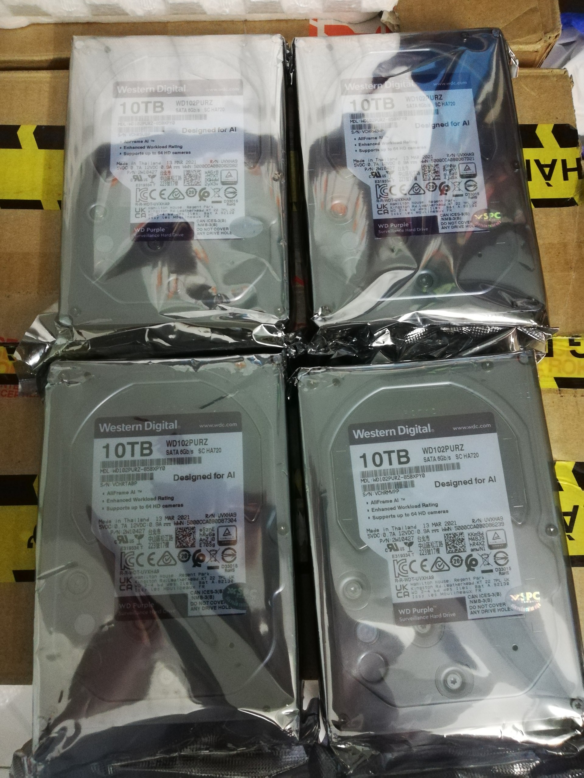 Ổ cứng WD Purple Pro 10TB