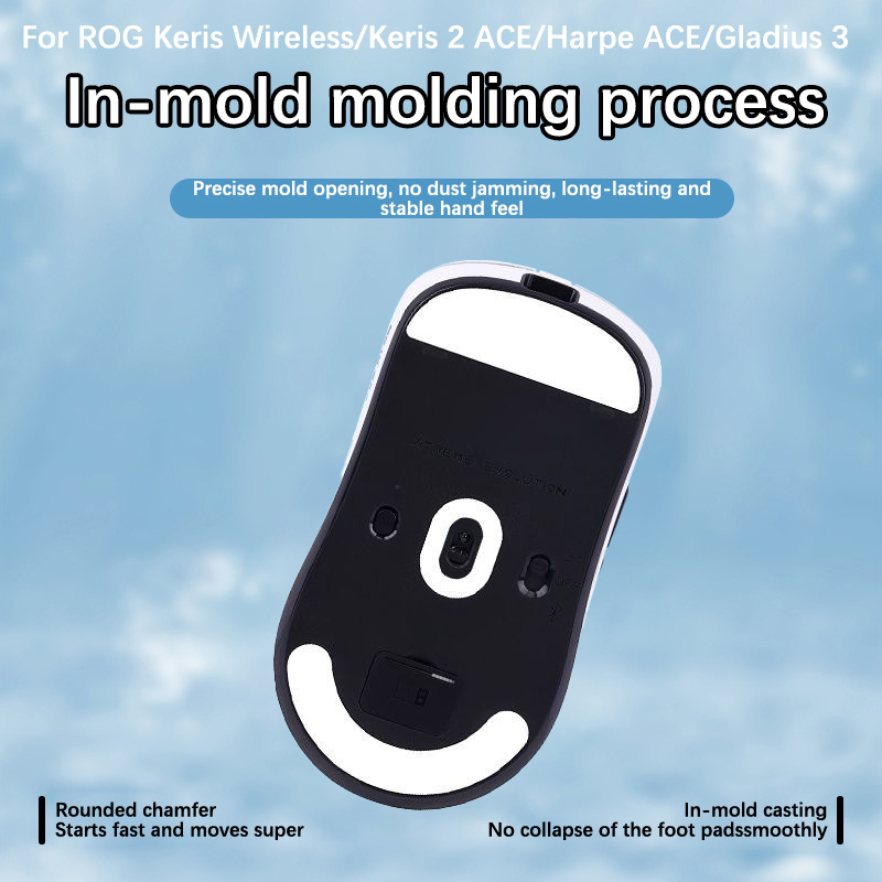 Mouse Foot Sticker For VXE R1 SE/Pro/MAX/for VXE F1 Pro/MAX Gaming Mouse Non-Slip Pad E-Sport Gamer Accessories AITENG. 