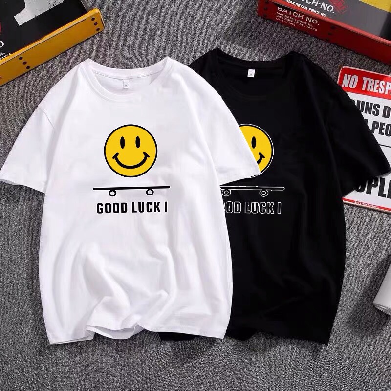 SÉT ĐÔI LOGO MẶT CƯỜI -LOGO MẶT CƯỜI GOOD LUCK