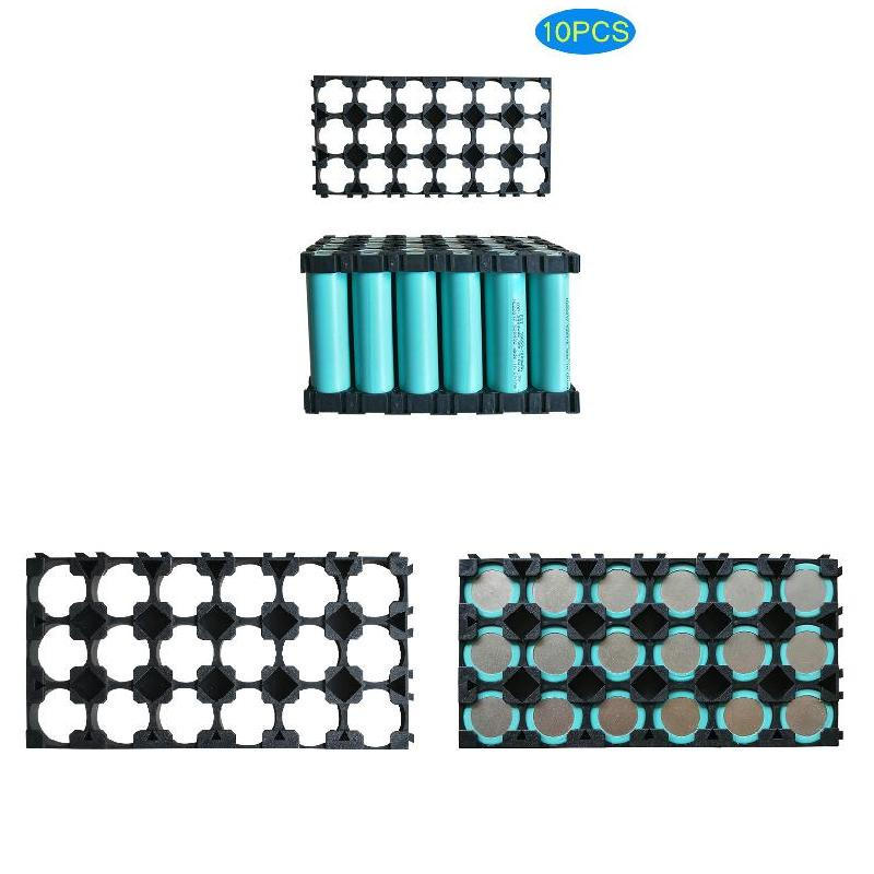 Bộ 10 Khay Đựng Pin 18650 Li-Ion 3x6