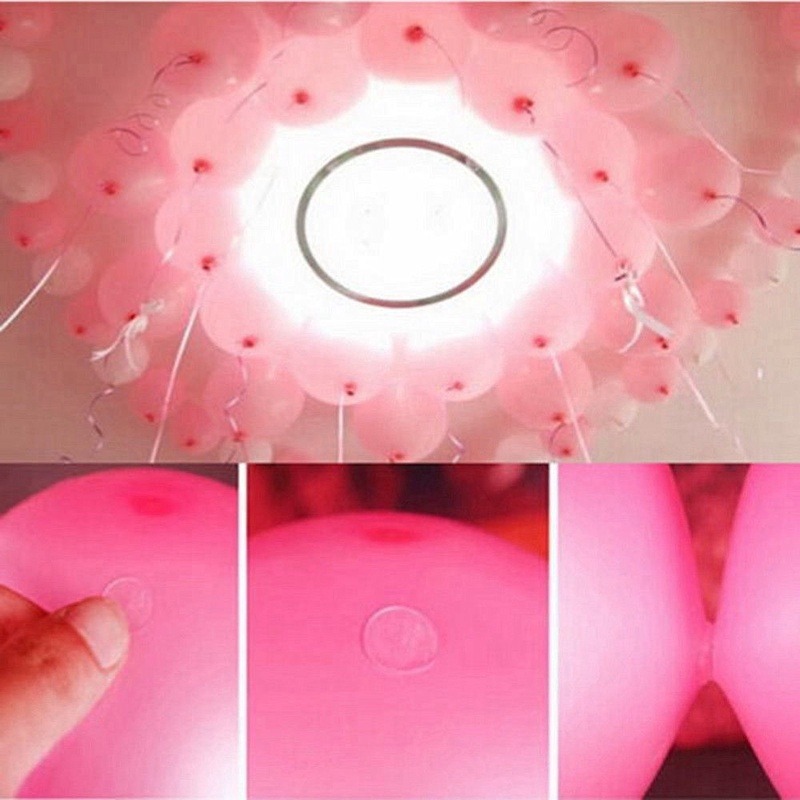 Set 100 Miếng Dán Bong Bóng Trang Trí Tiệc Sinh Nhật