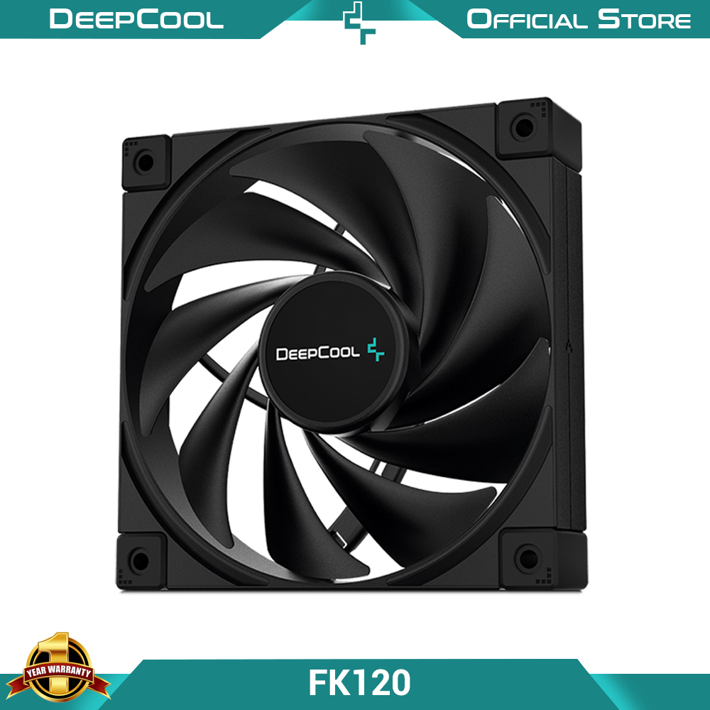 DEEPCOOL FK120 Fan (R-FK120-BKNPF1-G-1) | Lazada PH