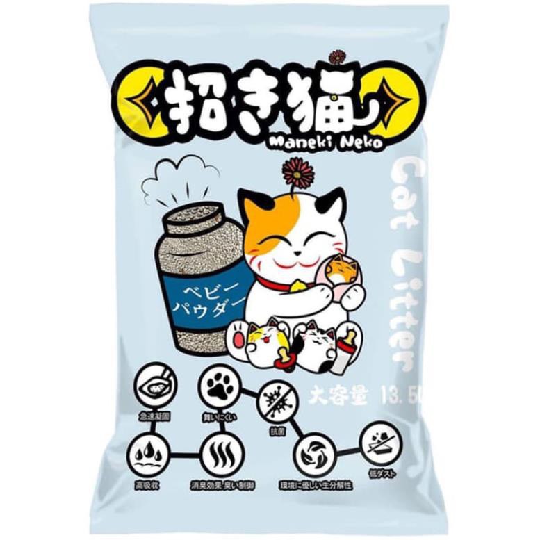 < Cát Vệ Sinh> CÁT Mèo Maneki Neko