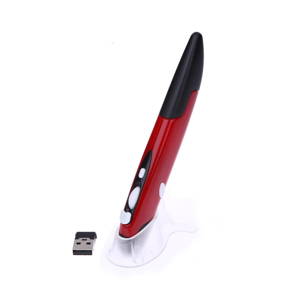 2.4GHz USB Wireless Mouse Optical Pen Air Mouse Adjustable 500/1000 DPI