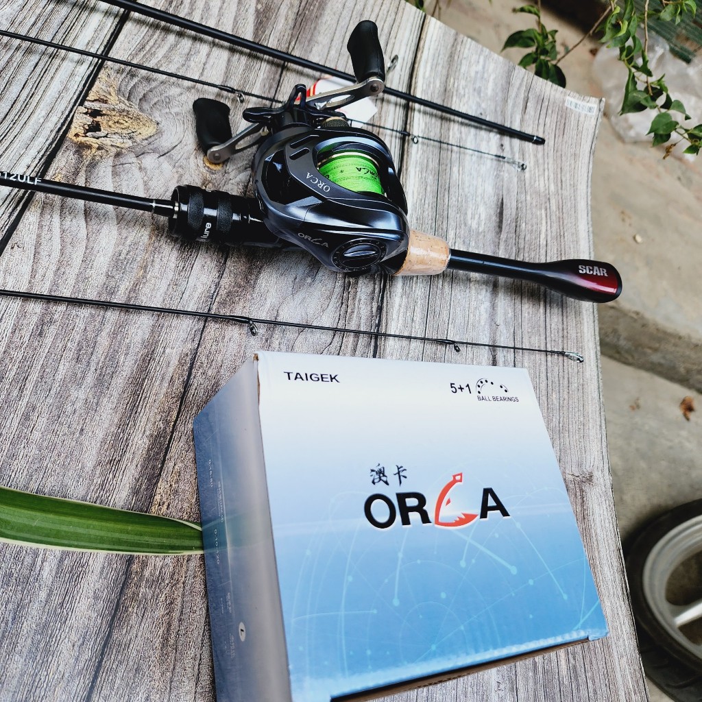 Bộ cần lure suối ul ngang orca cán bóng chày