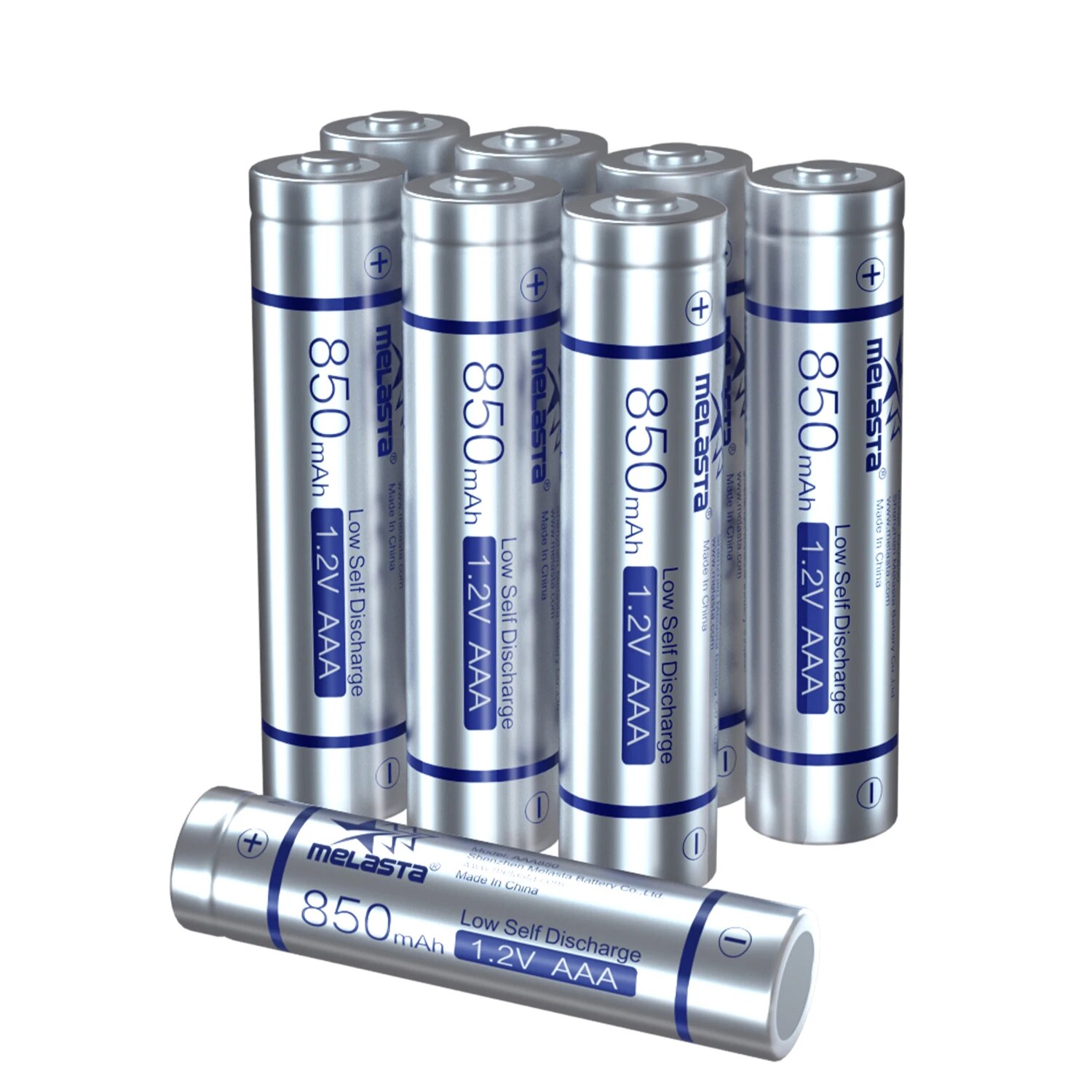 Aaa Rechargeable High Triple A 850mah 1.2v Nimh Low Self Discharge For Camera Flashlights