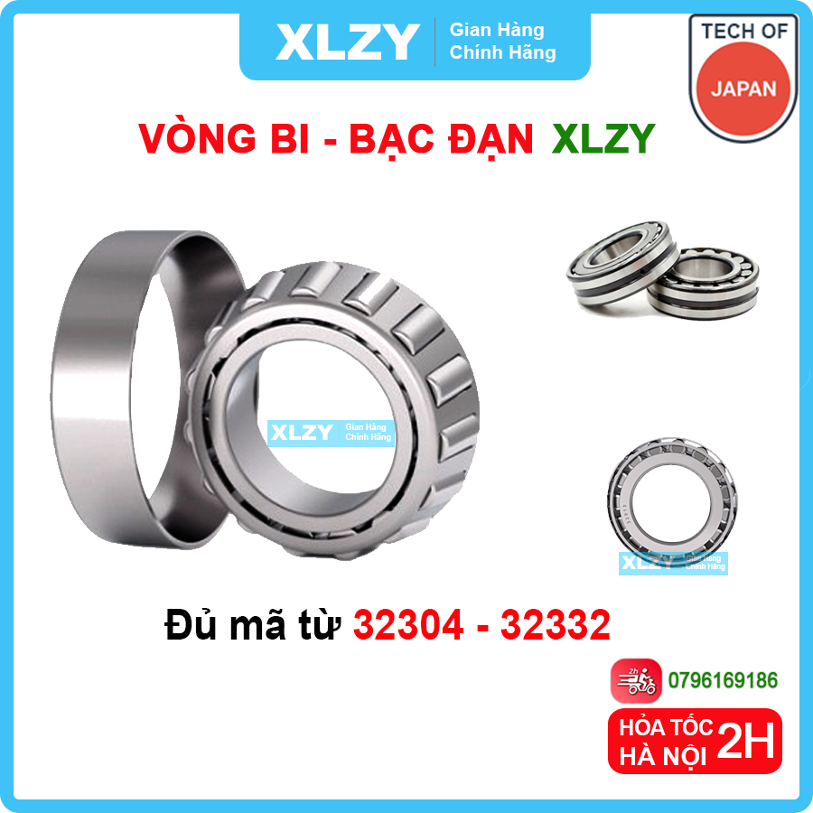 Vòng bi côn xlzy 32304 32305 32306 32307 32308 32309 32310 32311 32312 - vongbibacdanxlzy