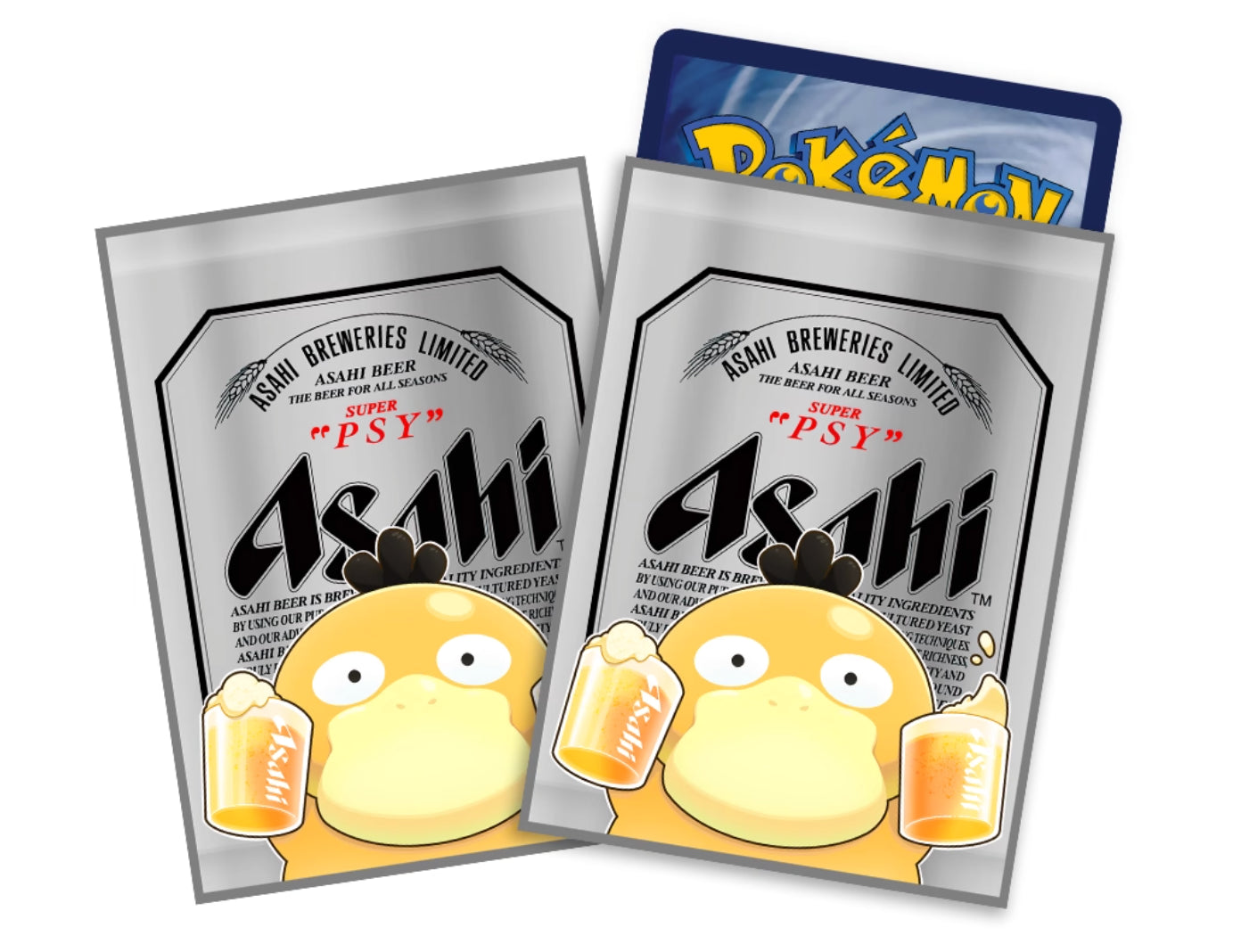 psyduck card sleeves Pokemon Center Original Card Sleeves Misty & Psyduck JAPAN OFFICIAL   ToysOneJapan