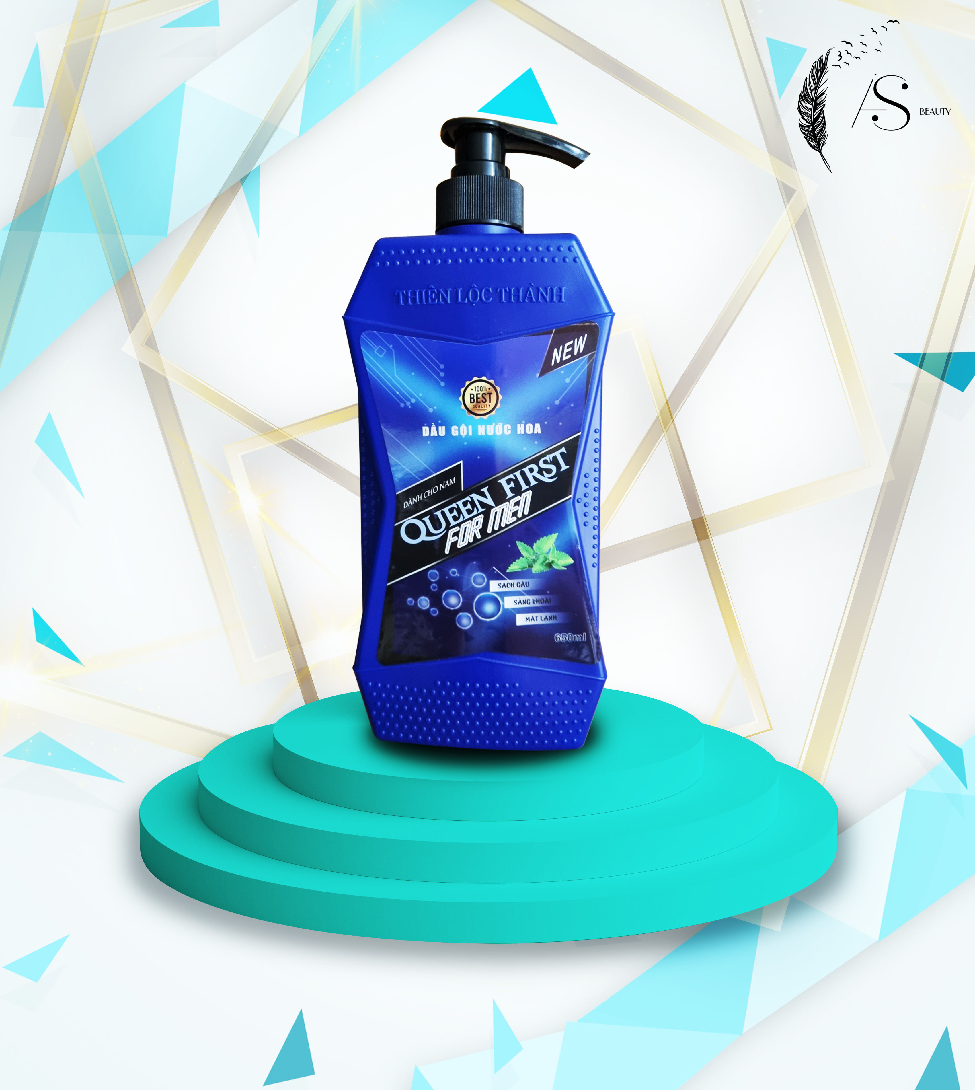 Dầu Gội Formen Hương Nước Hoa 650 ML