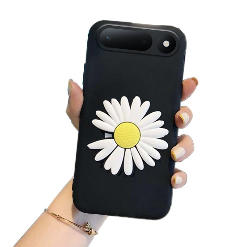 New Phone case Tecno Spark 50 5G Back cover Fashionable cartoon chrysanthemum Stand dustproof smooth For Tecno Spark 50 5G case.