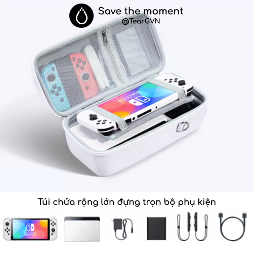 Carrying Case Containing a Complete Set of Accessories for Nintendo Switch 2 / Switch Oled / Switch V1 / Switch V2