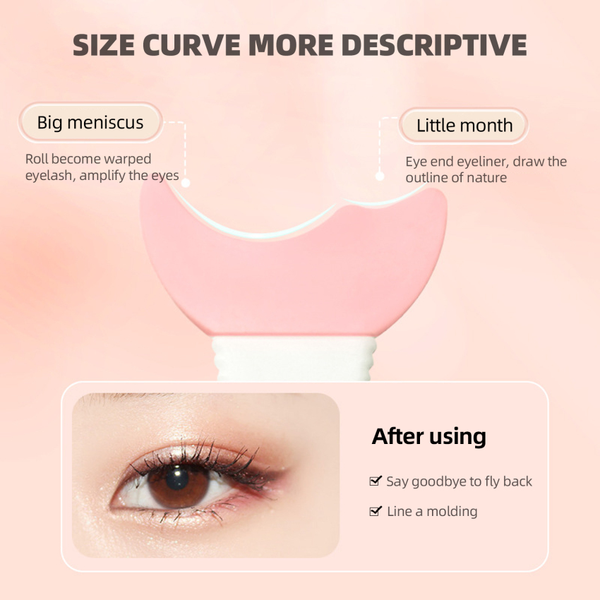 1 PC trang điểm vẻ đẹp mới Kẻ Mắt Eyeshadow Stencil mô hình mẫu công cụ tạo hình nhanh chóng Kẻ Mắt Eyeshadow Stencil