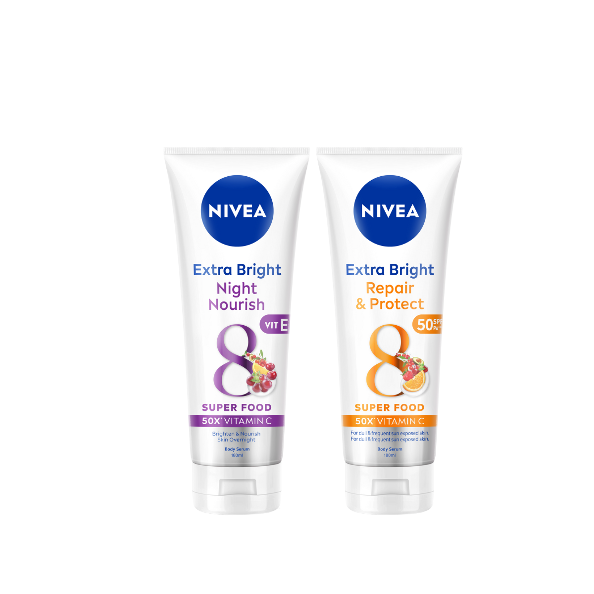 Serum Dưỡng Thể Trắng Da Ban Đêm Nivea 180ml