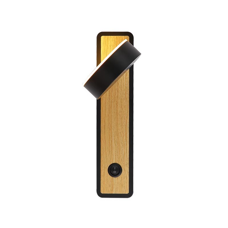 Bedroom bedside light, eye protection, reading wall light, spotlight, rotatable lighting, bedroom warm lighting, modern and minimalist lighting fixtures