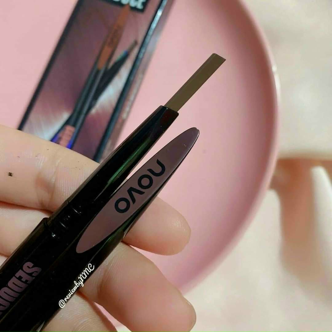 [HCM]Chì kẻ mày 2in1 NoVo Makeup (kẻ mày + kẻ mắt ..
