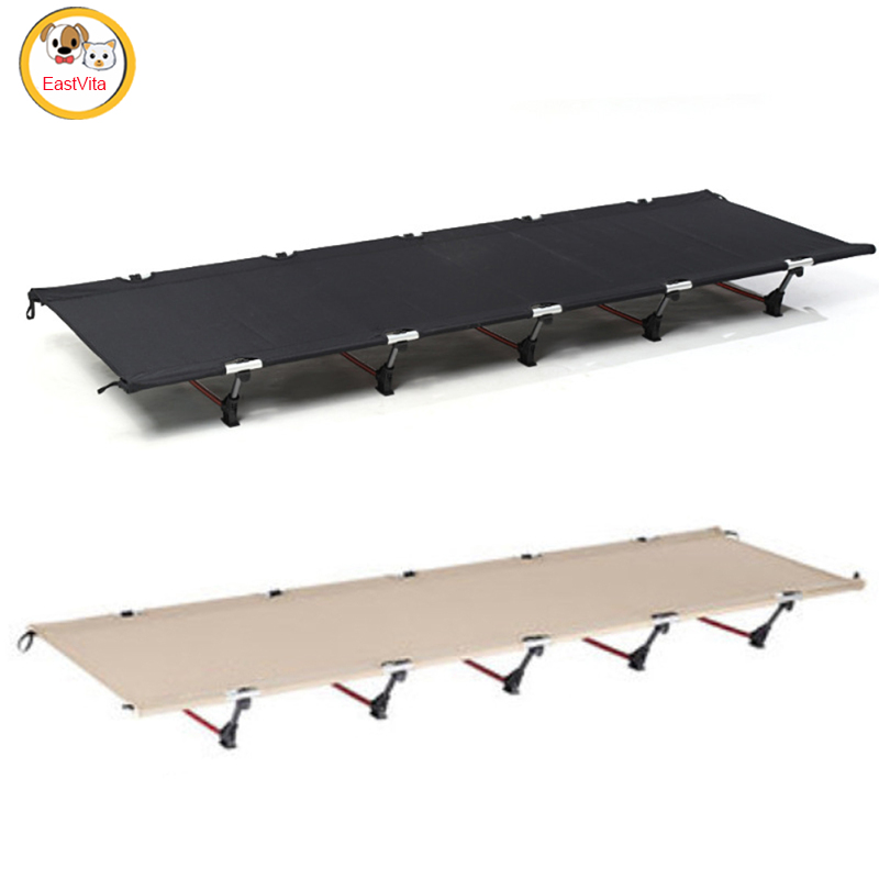 Ultralight Portable Folding Single Camping Cot 4.8lbs Lightweight Compact Camping Bed For Outdoor Travel