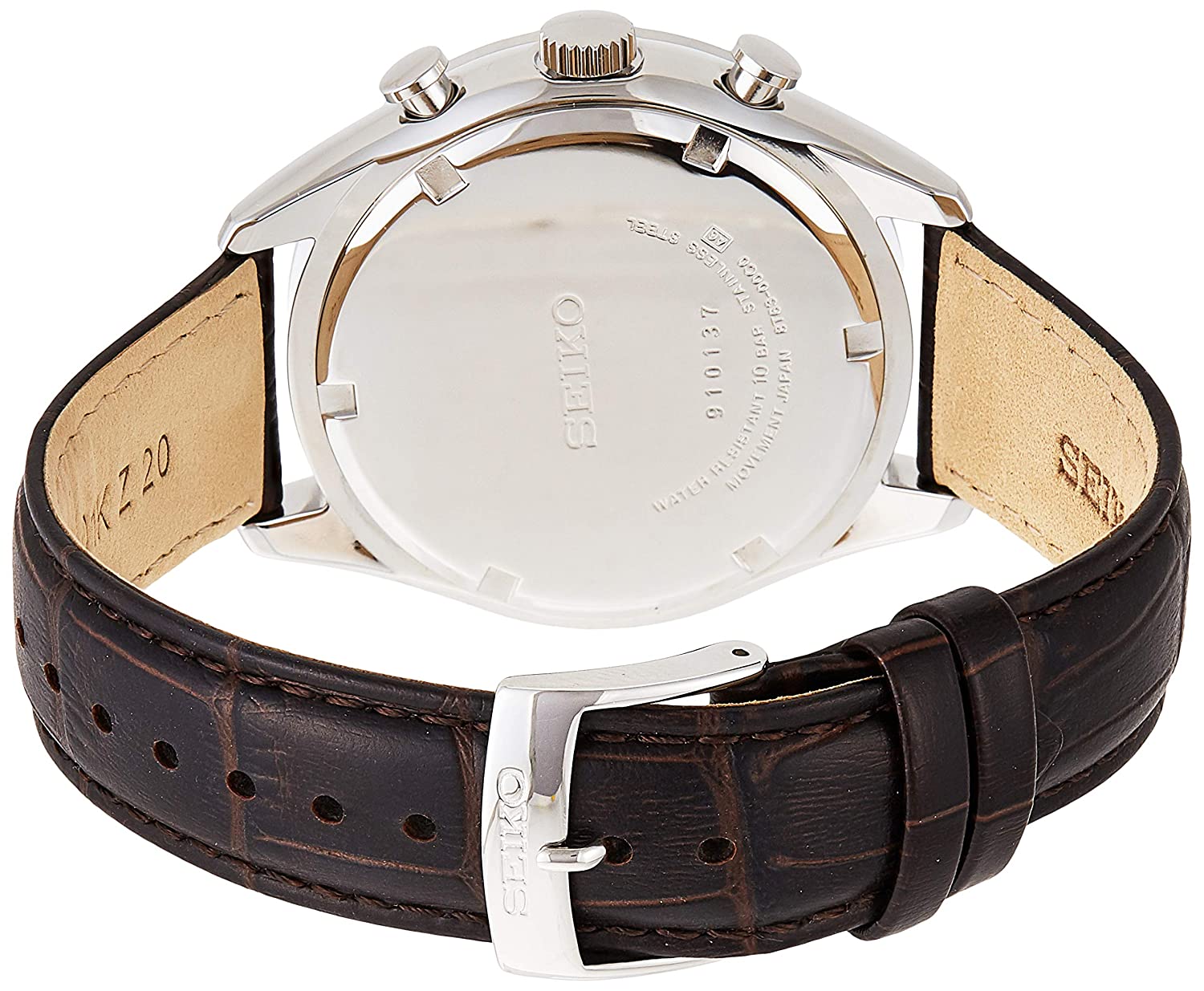 Seiko Chronograph SSB293P1 SSB293P SSB293 Cream Dial Men's Watch