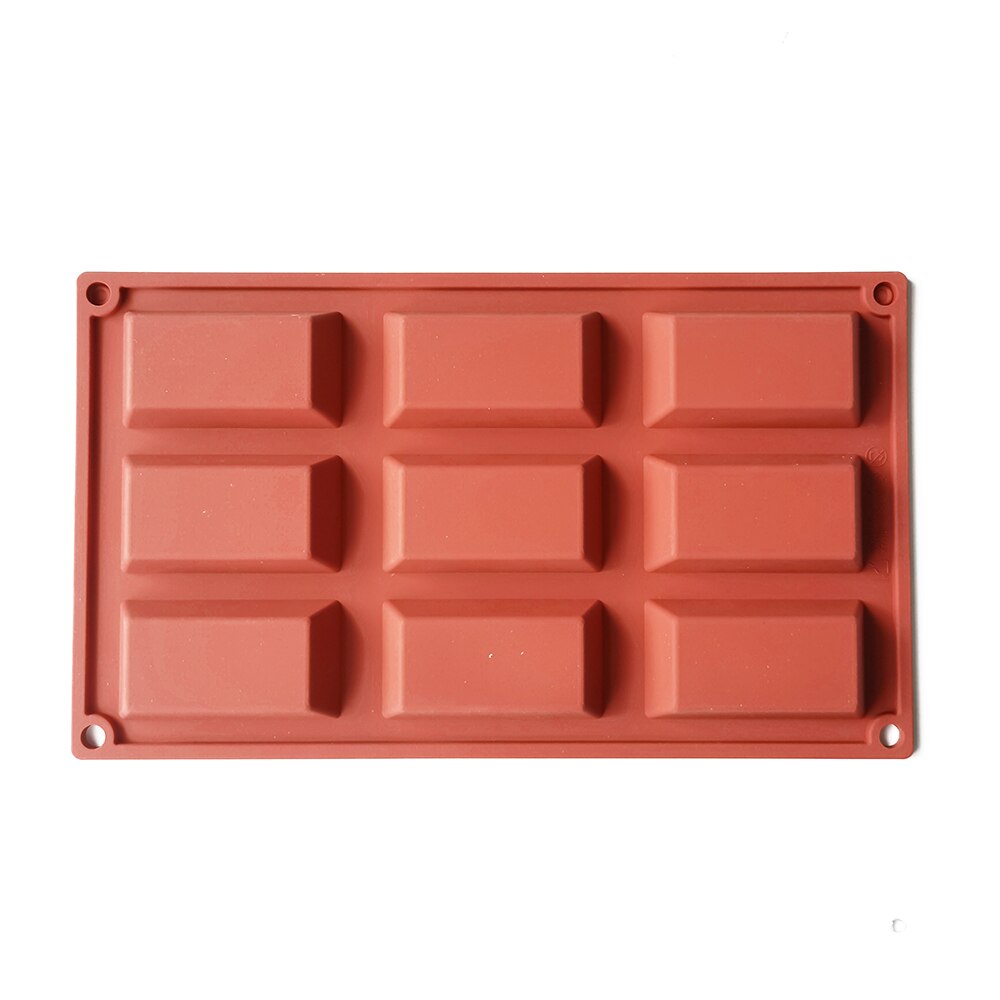 9 Cavity Silicone Cake Mold Financier Cookies Chocolate DIY H Kitchen Baking Tools Pudding Cy Decorating Mould