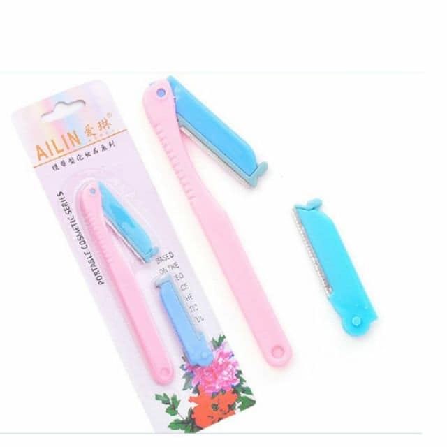Bộ Dao Cạo Lông Mày Ailin Kèm Lưỡi Thay Thế