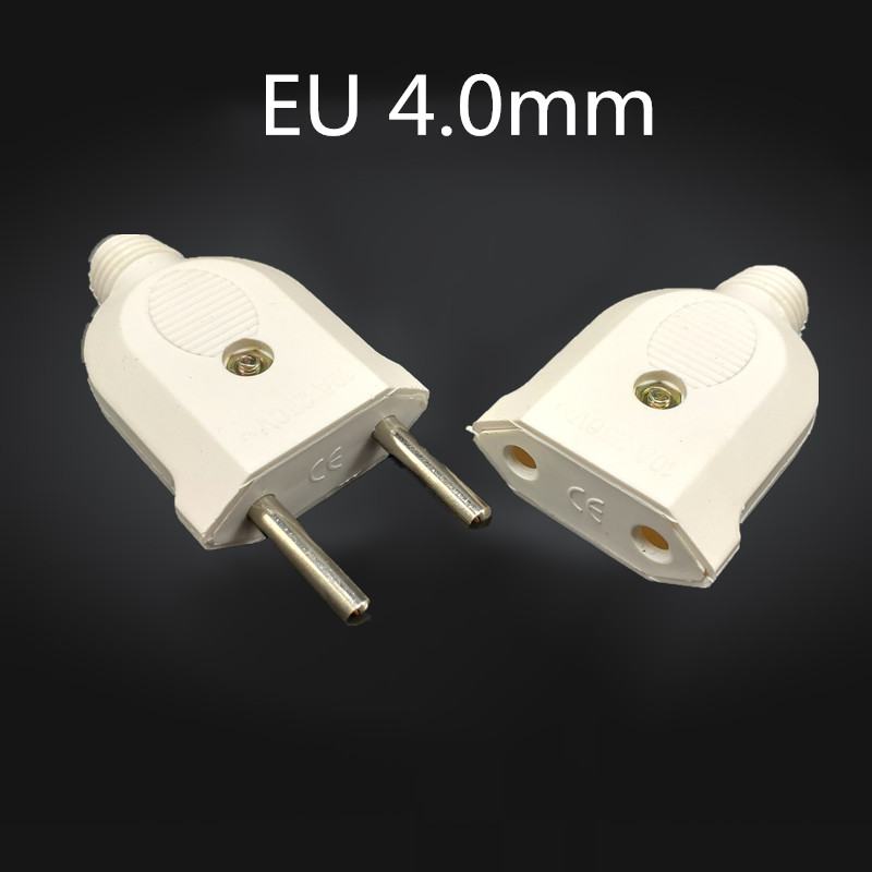 【Top-Rated Product】2 Pin EU Plug Male Female electronic Connector ...