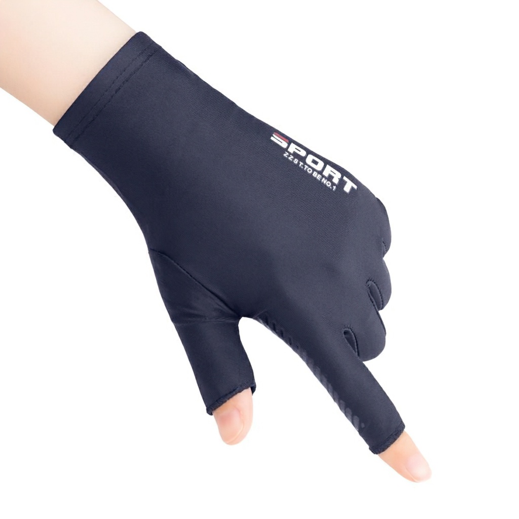 Găng tay lái xe chống nắng UV bằng lụa lạnh thoáng khí tiện lợi-Cozy520
