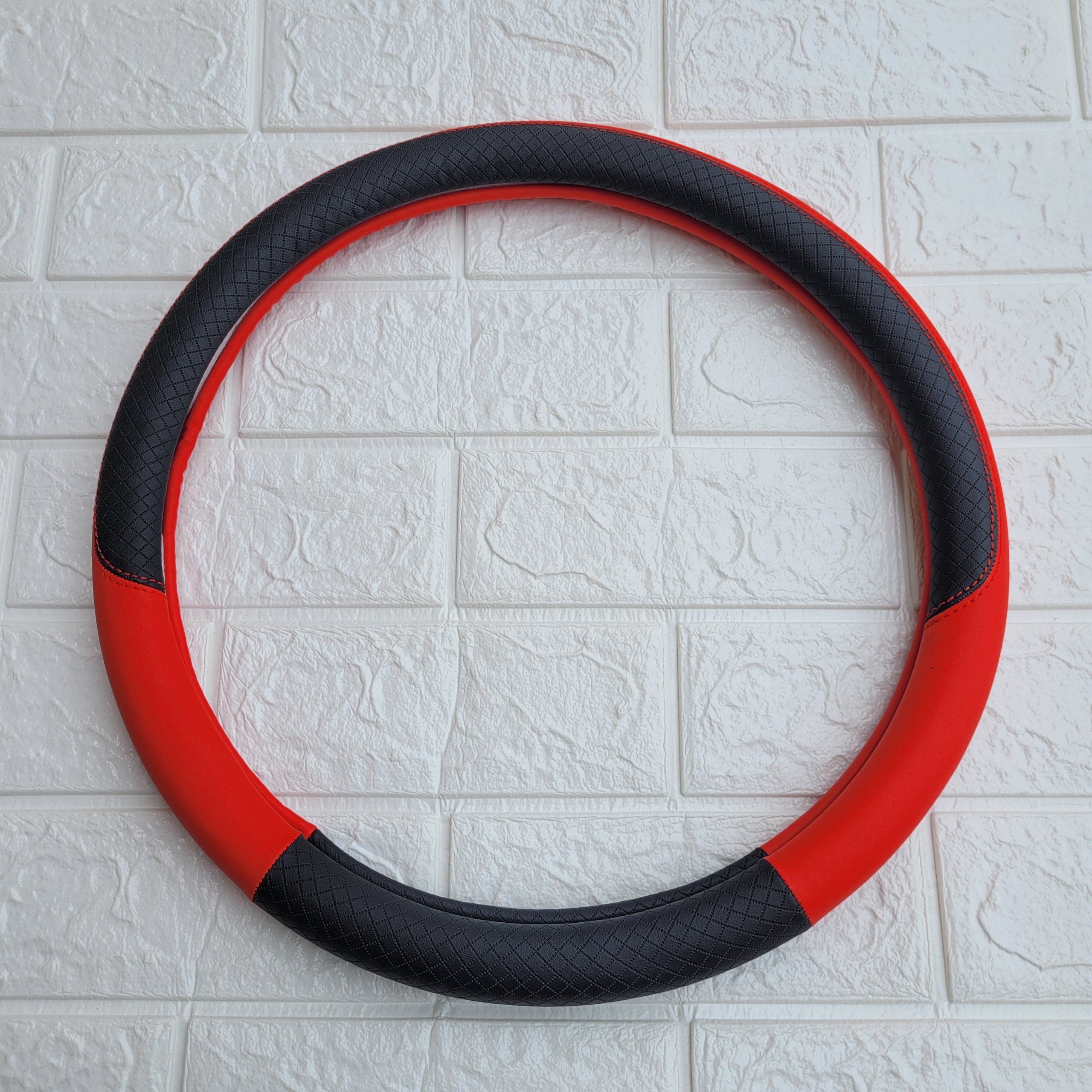 Bọc Vô Lăng Ô Tô Chuẩn Da PU Size 37- 38 Cm, Bao Tay Lái Ô Tô Chuẩn Da Cho Xe 5-7 Chỗ