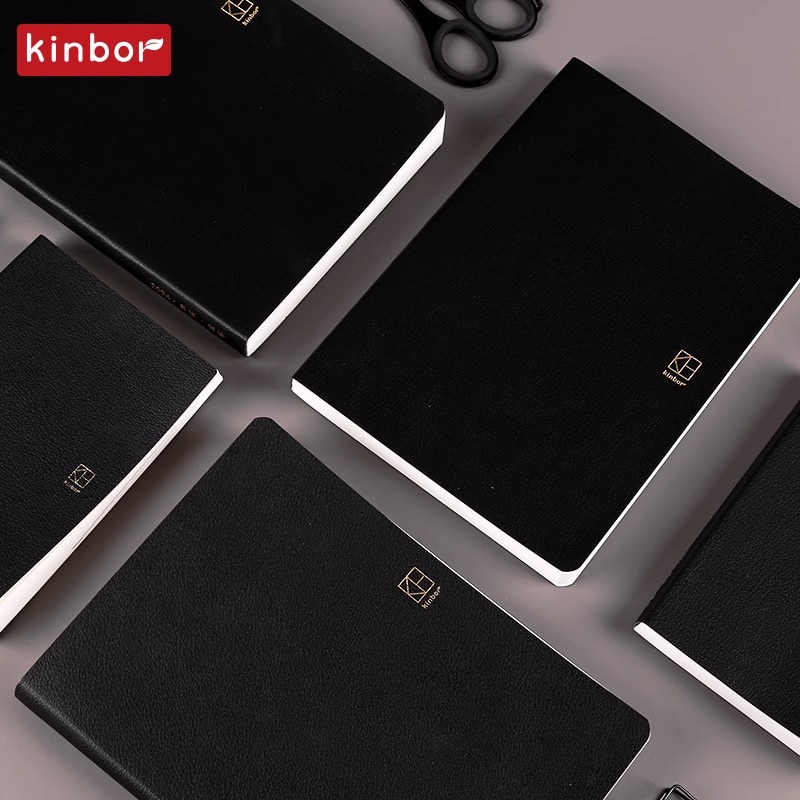 Kinbor 2024 Notebook A6 A5 Full Year Schedule 다이어리 Daily Planner and Libretas Timeline Weekly Plan Efficiency School Office