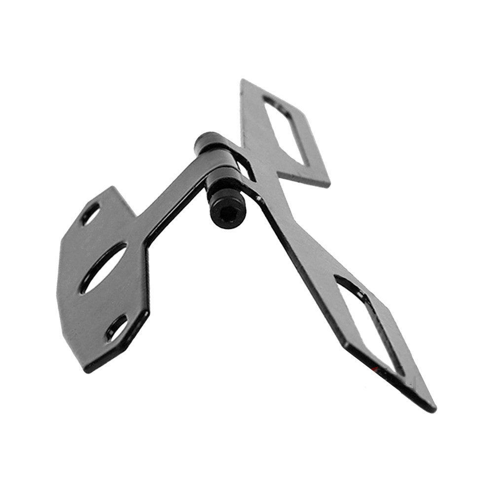 Adjustable Motorcycle Folding License Plate Holder Tail/Rear Light Bracket Mount