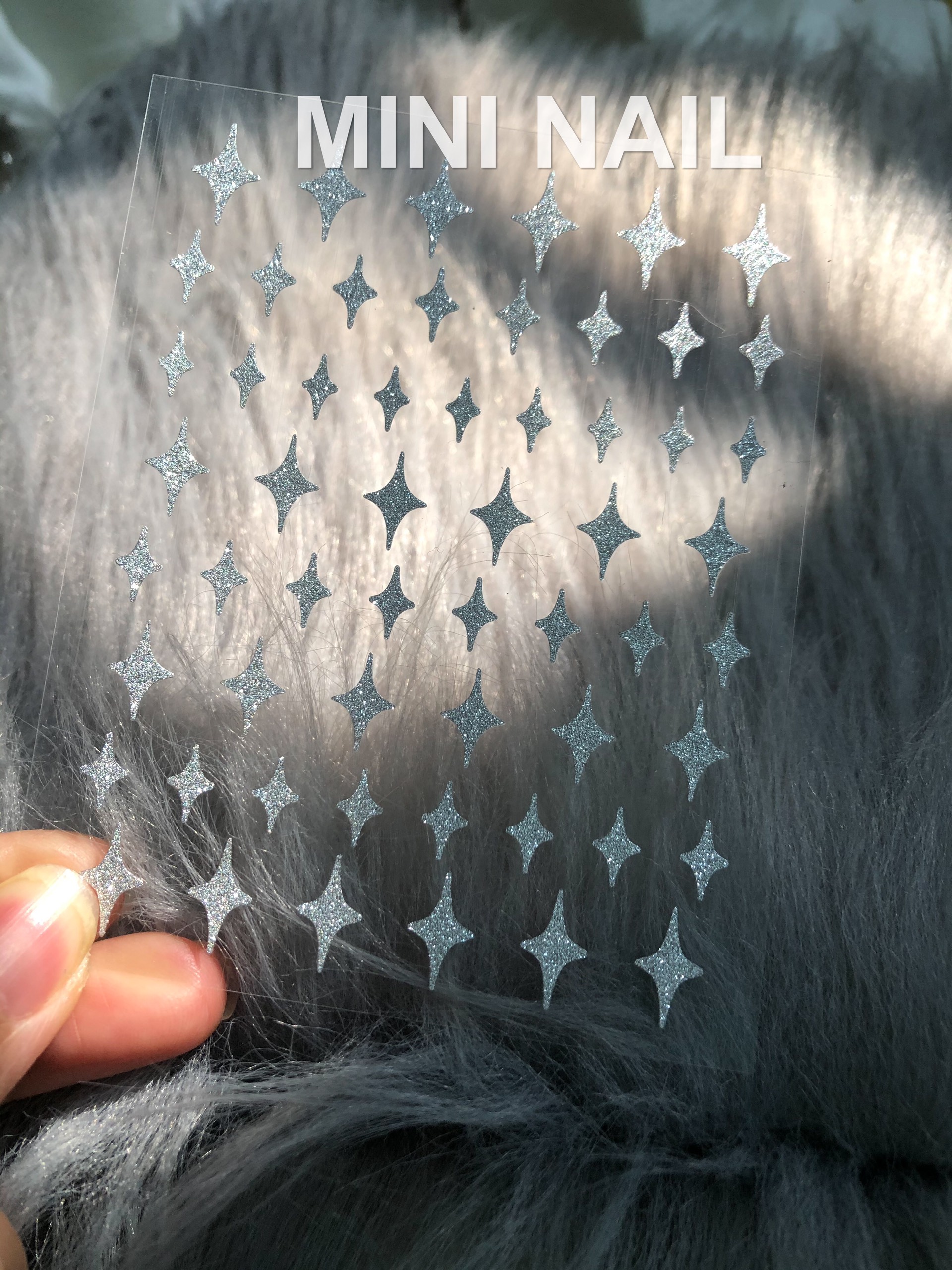 Sticker Flash trang trí móng tay siêu sáng