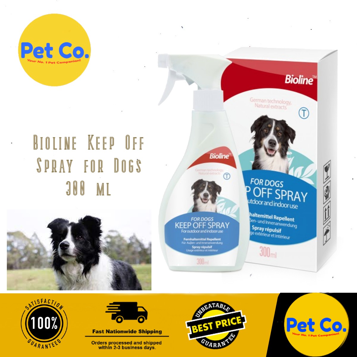 [AUTHENTIC] Bioline Keep Off Spray for Dogs 300 ml Lazada PH