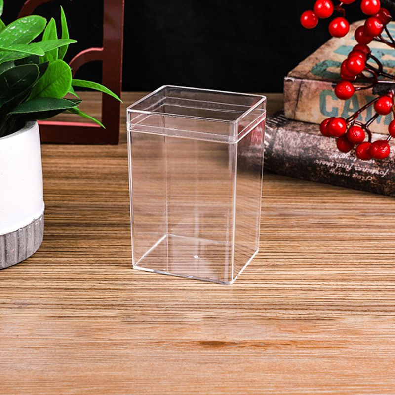 miankeji Desktop Storage Box Acrylic Doll Model Display Case Dustproof Transparent Toy Model Display Stand Action Figure Toys Storage Box