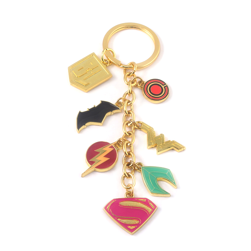 Exclusive Superhero Keychain Justice League Wonder Woman Batman