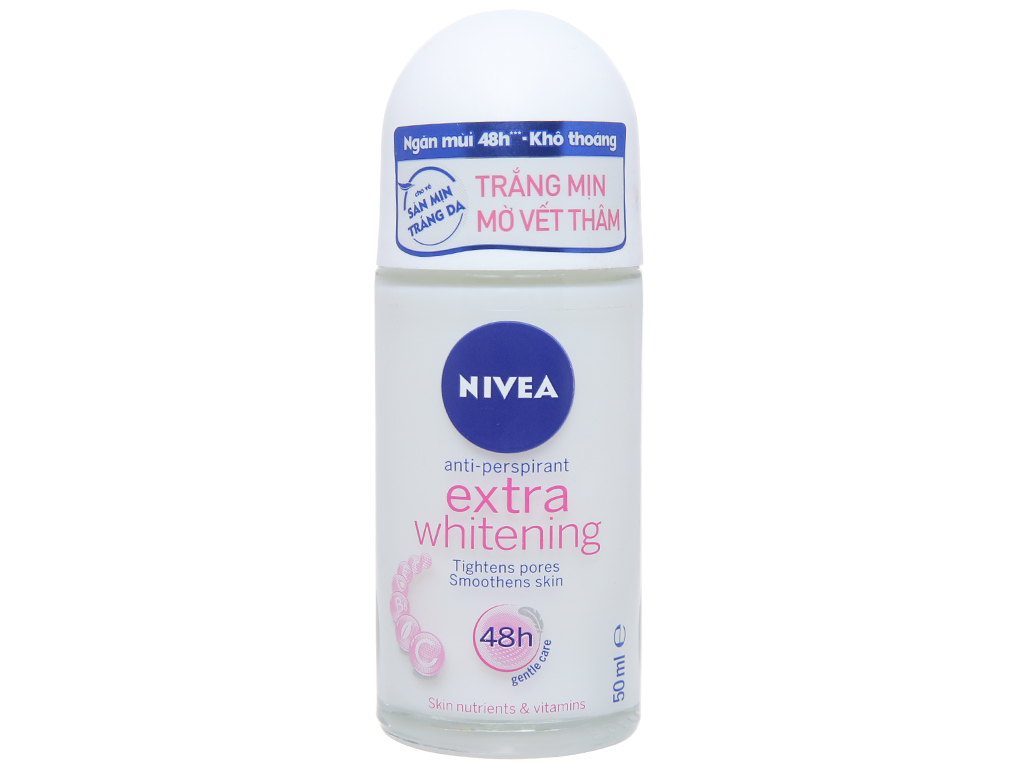 Lăn khử mùi trắng mịn giảm thâm Nivea 50ml