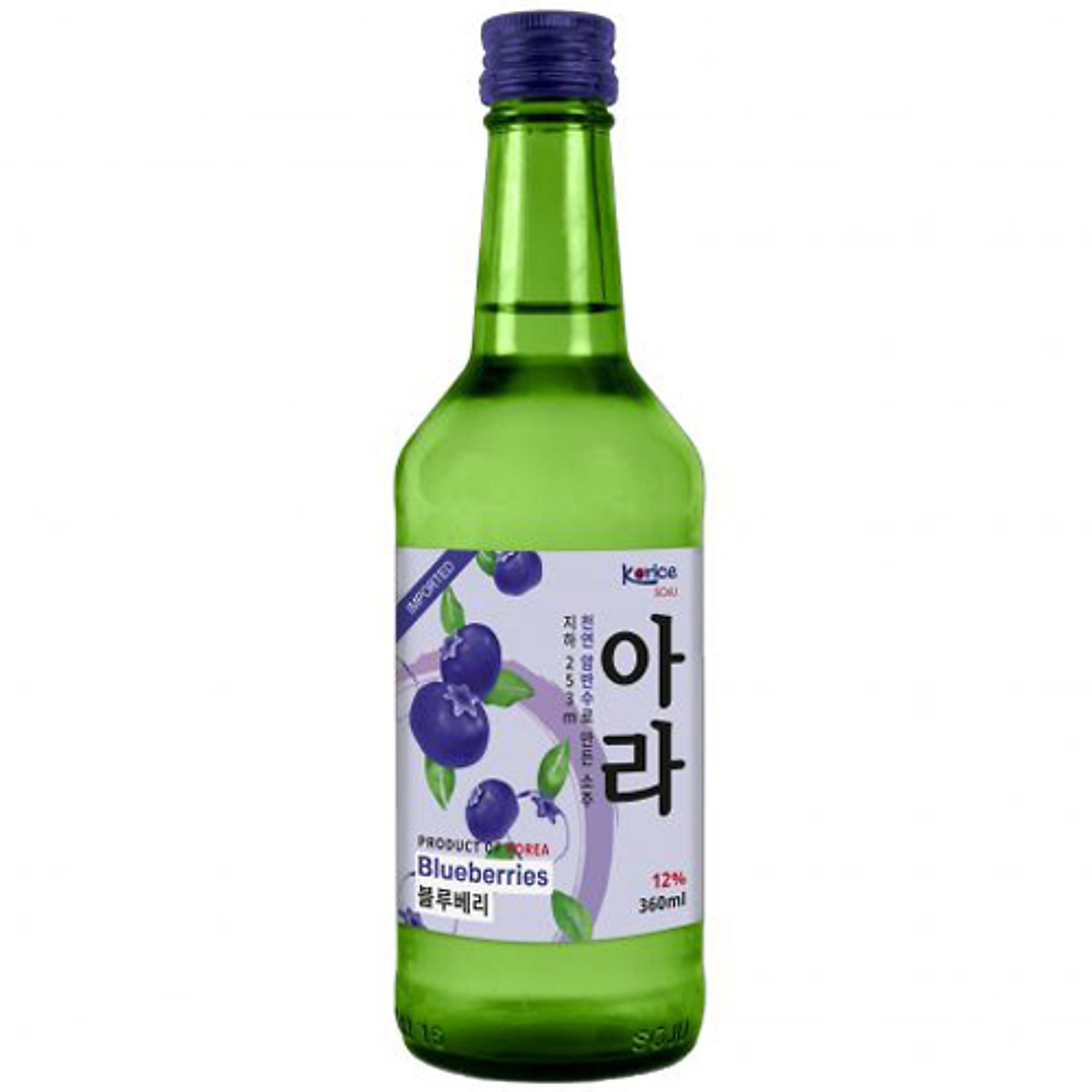 Soju korice nhập khẩu chính ngạch hàn quốc 360ml 8 vị - ảnh sản phẩm 2