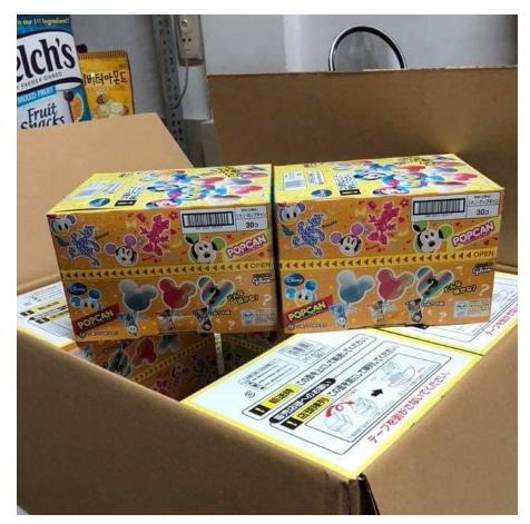 Kẹo mút Glico Popcan Mickey Nhật Bản 13gr/chiếc