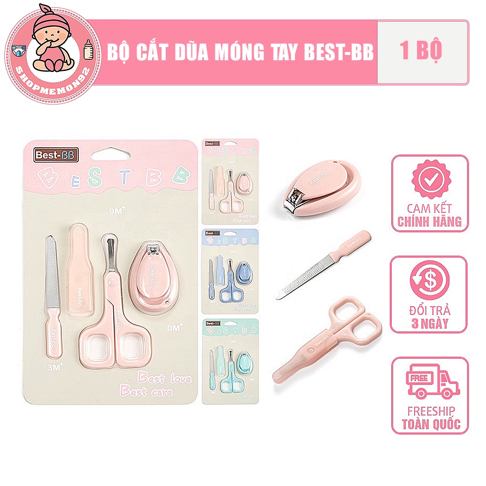 Bộ Cắt Dũa Móng Tay cho bé 3 Chi Tiết BEST-BB
