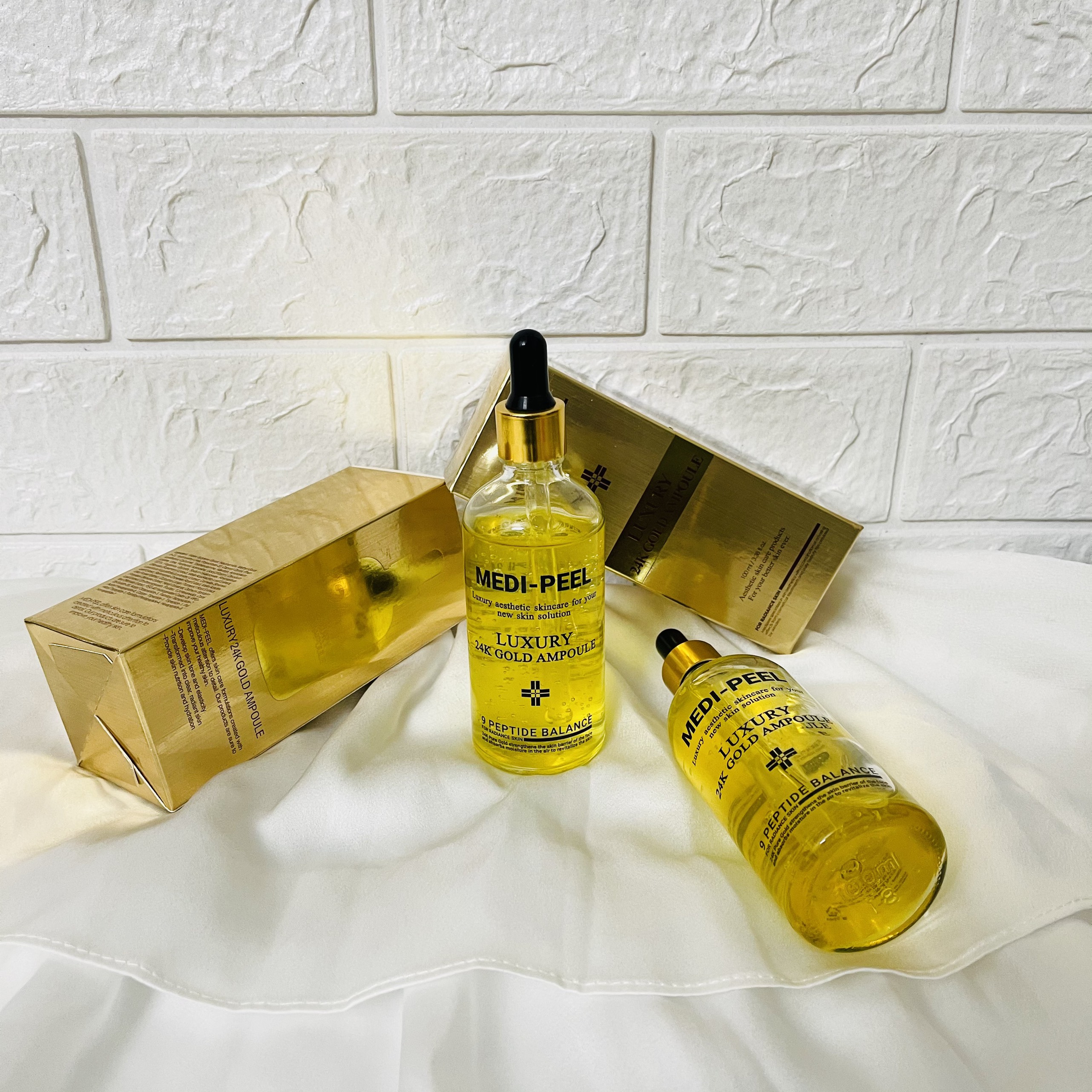 Serum vàng 24k Goldzan dưỡng da cao cấp