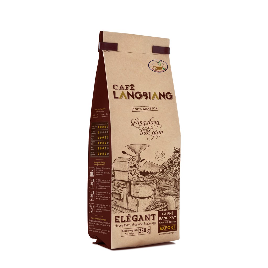 Cà phê Langbiang Elegant 250g