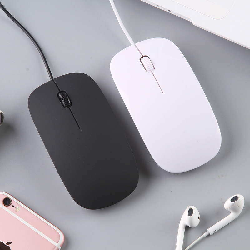 KAIMEIDI thích hợp cho chuột Apple có dây, máy tính xách tay văn phòng máy tính để bàn chuột USB