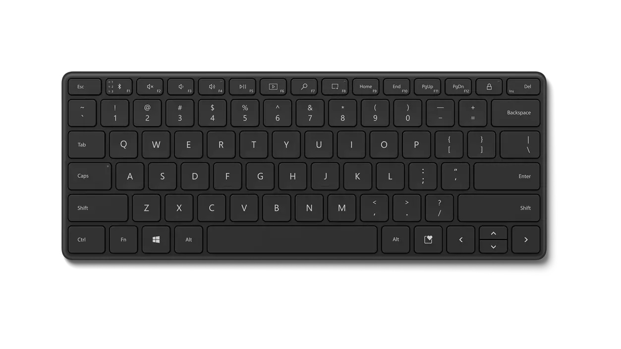 microsoft designer compact keyboard bluetooth