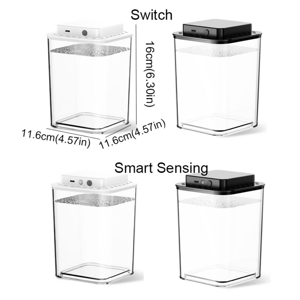 Multi-functional Transparent Betta Fish Intelligent Sensing Charging ...