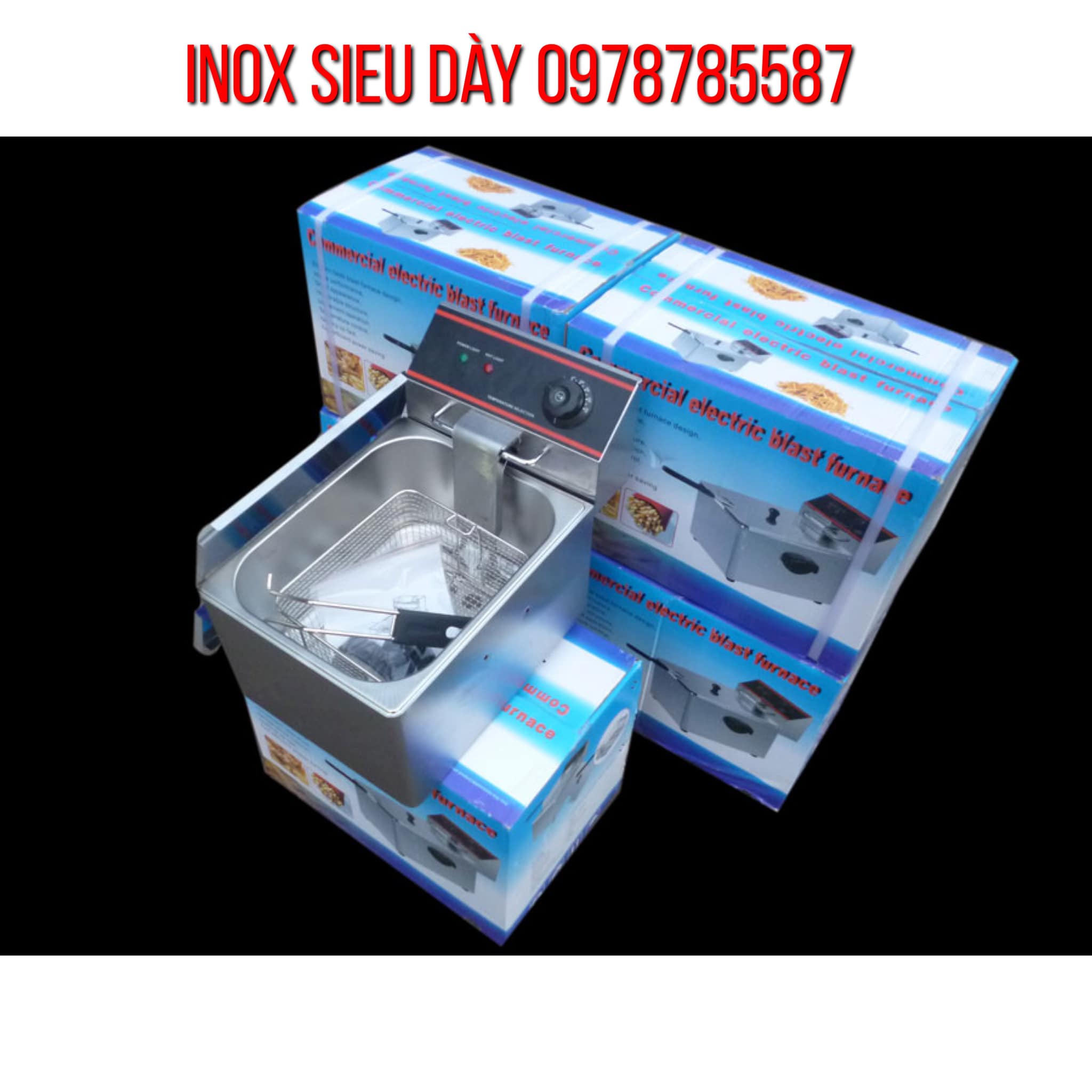 Bếp chiên nhúng đơn Eton COMMERCIAL 81-L