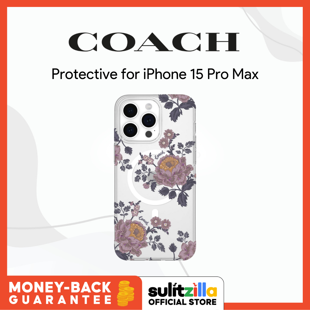 Coach Protective Case for iPhone 15 Pro Max - Moody Floral | Lazada PH Coach Protective Case for iPhone 15 Pro Max - Moody Floral | Lazada PH