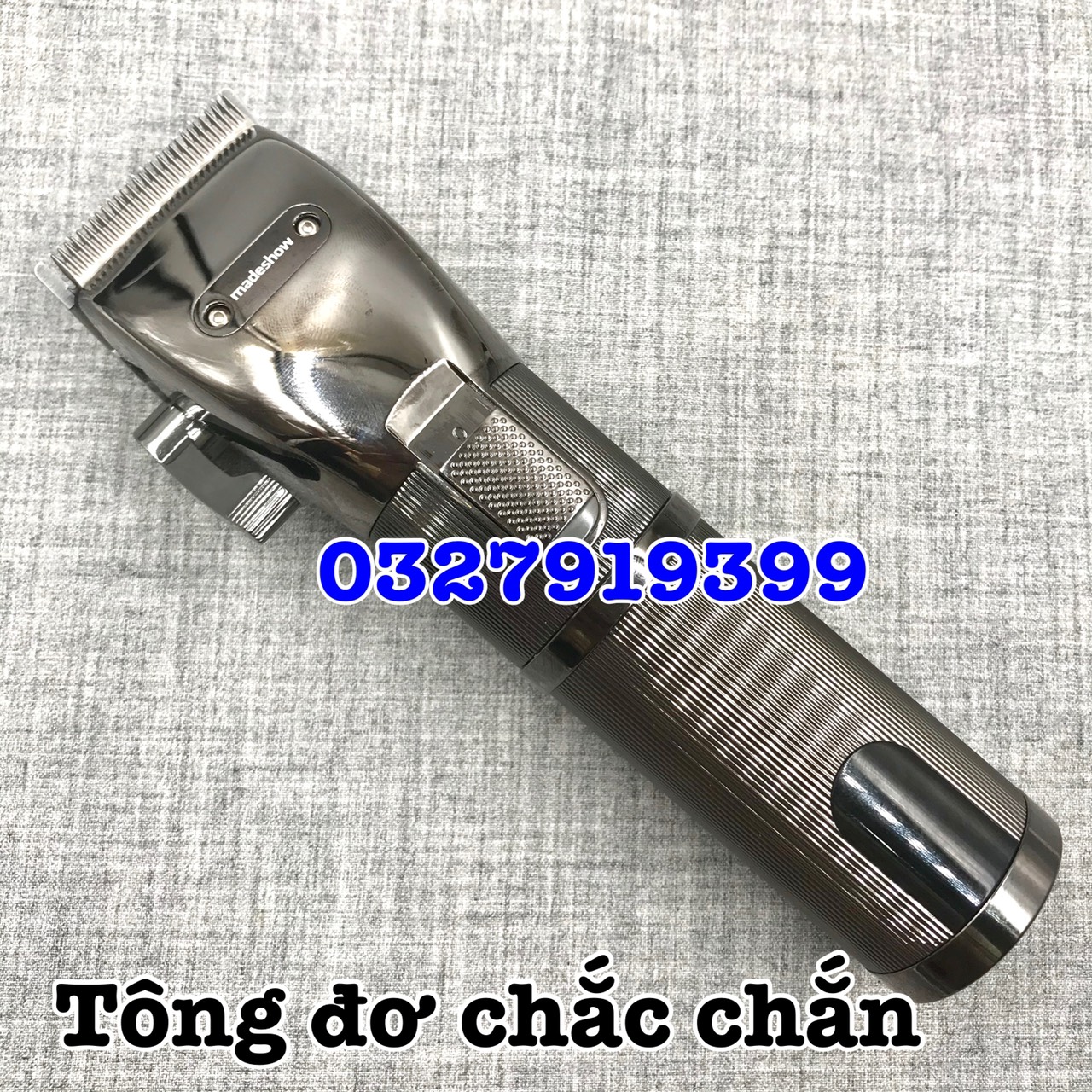 Madeshow Tông đơ cắt tóc M5F cao cấp - Máy cắt tóc chuyên nghiệp với lưỡi titanium sắc bén & pin 3200mAh