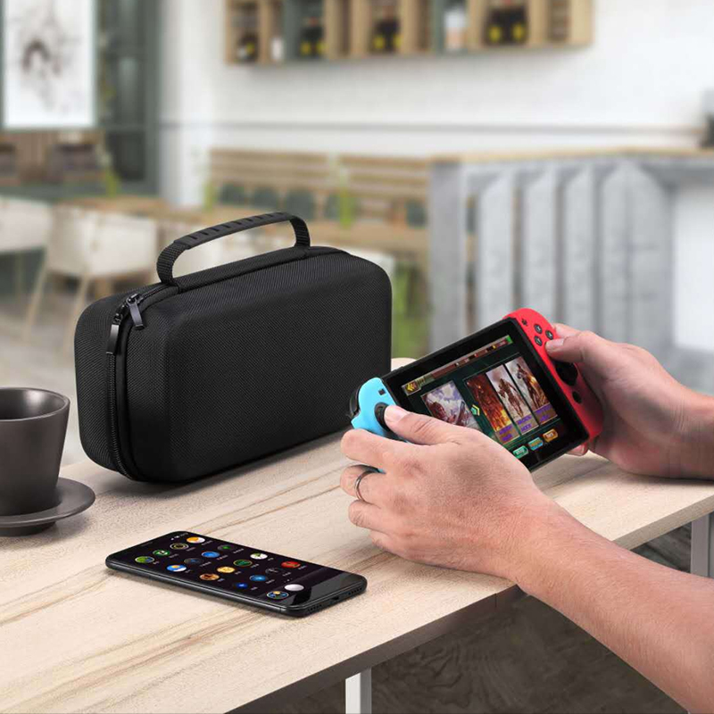 Hộp Đựng DATA FROG Cho Nintendo Switch Túi Bảo Vệ EVA Cho Bảng Điều Khiển NS Switch Vỏ Cứng Chống Nước Tiện Dụng Cho NS Phụ Kiện